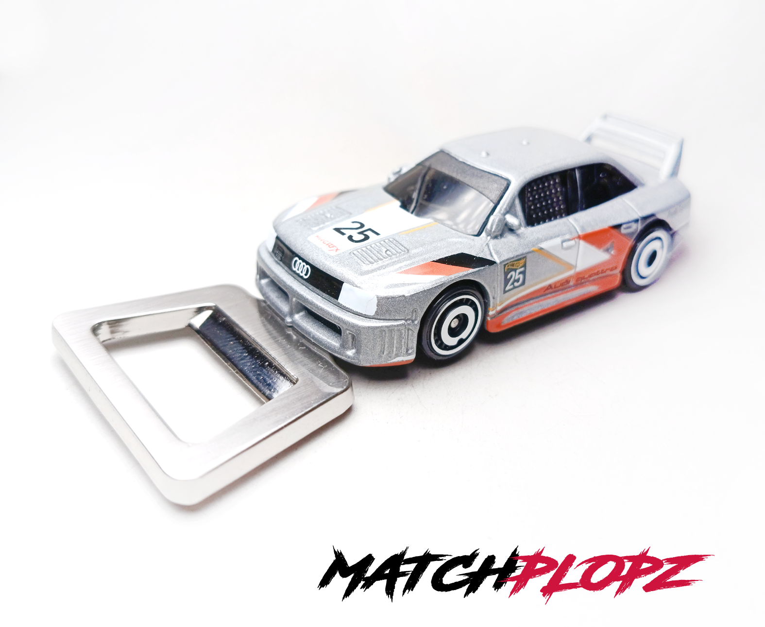 FORD Capri bottle opener model car toy car from MATCHPLOPZ vintage retro gift birthday man friend car orange II