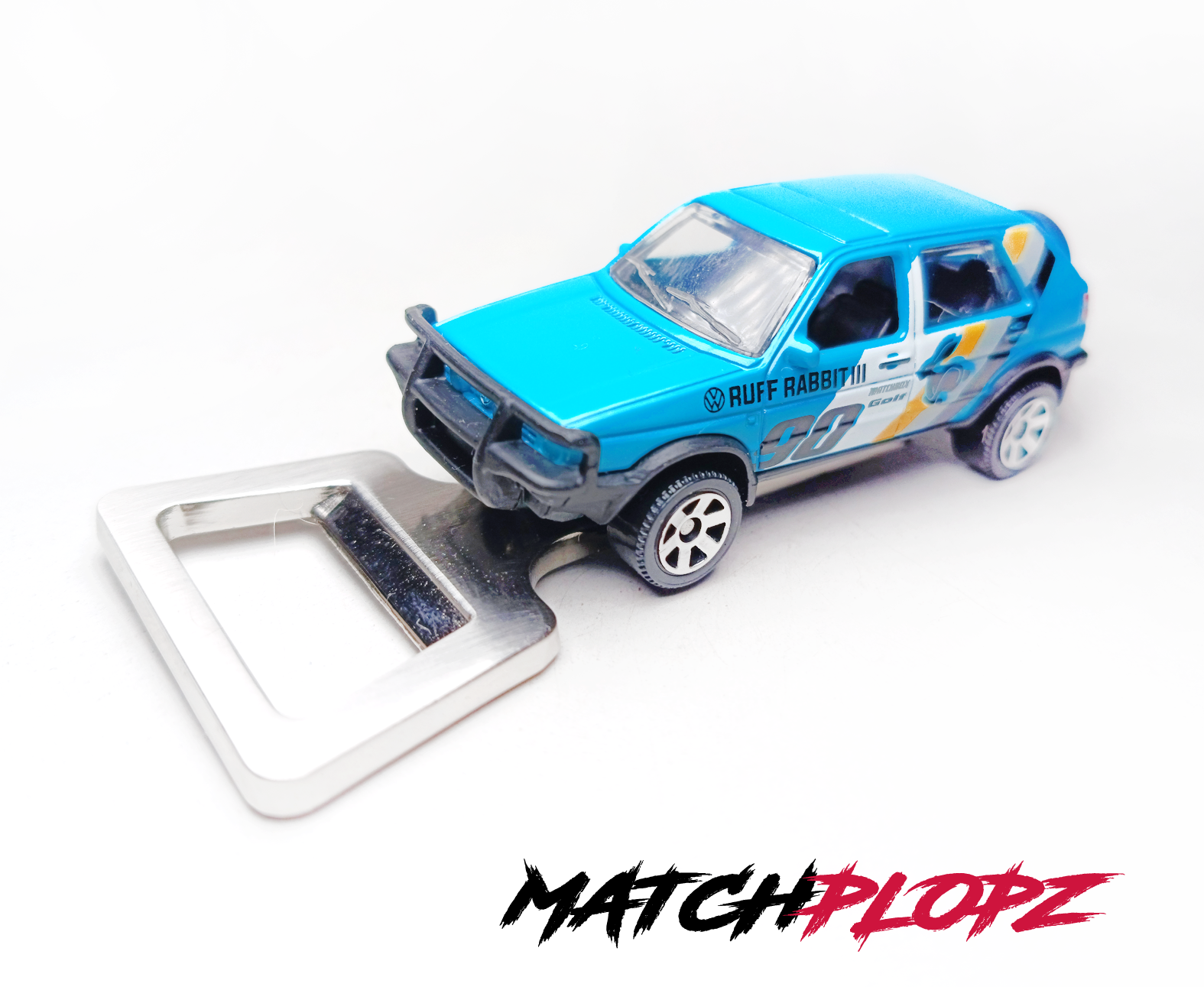 FORD Capri bottle opener model car toy car from MATCHPLOPZ vintage retro gift birthday man friend car orange II