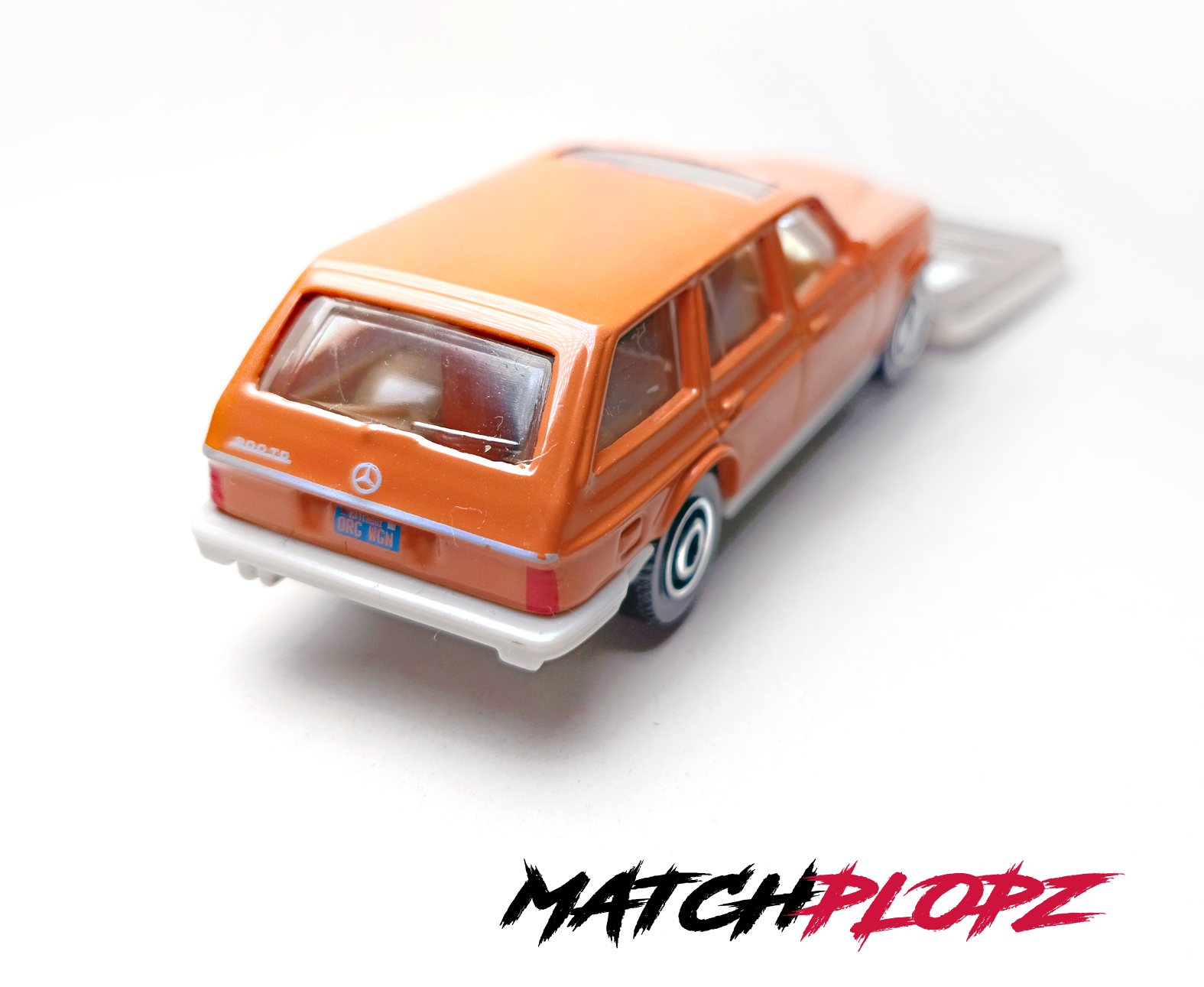 FORD Capri bottle opener model car toy car from MATCHPLOPZ vintage retro gift birthday man friend car orange II