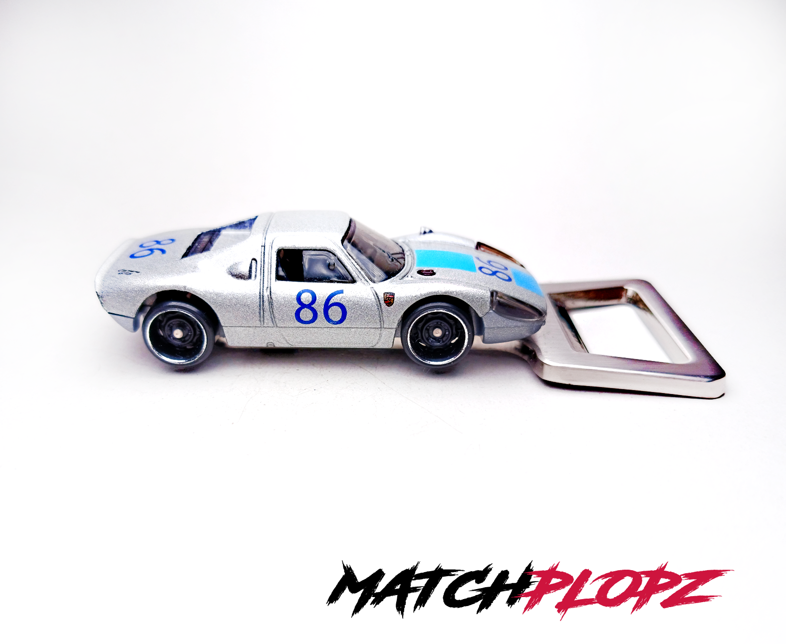 Porsche 904 silber Flaschenöffner