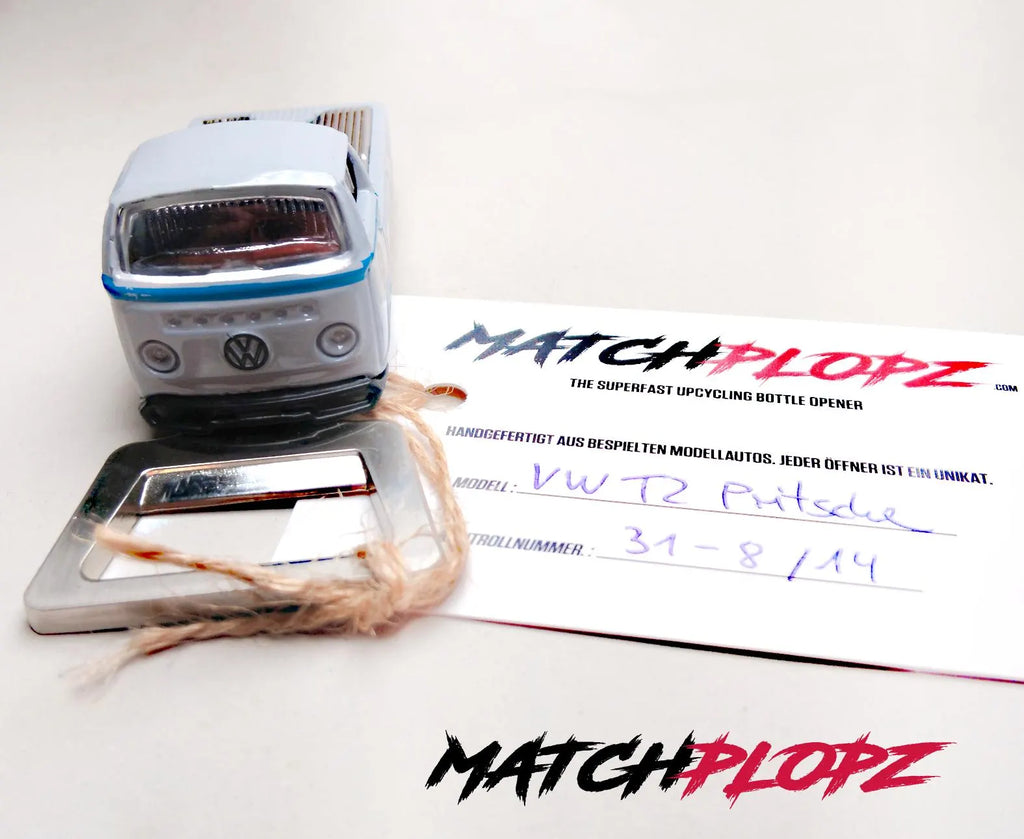 VW T2 Pritsche grau Flaschenöffner
