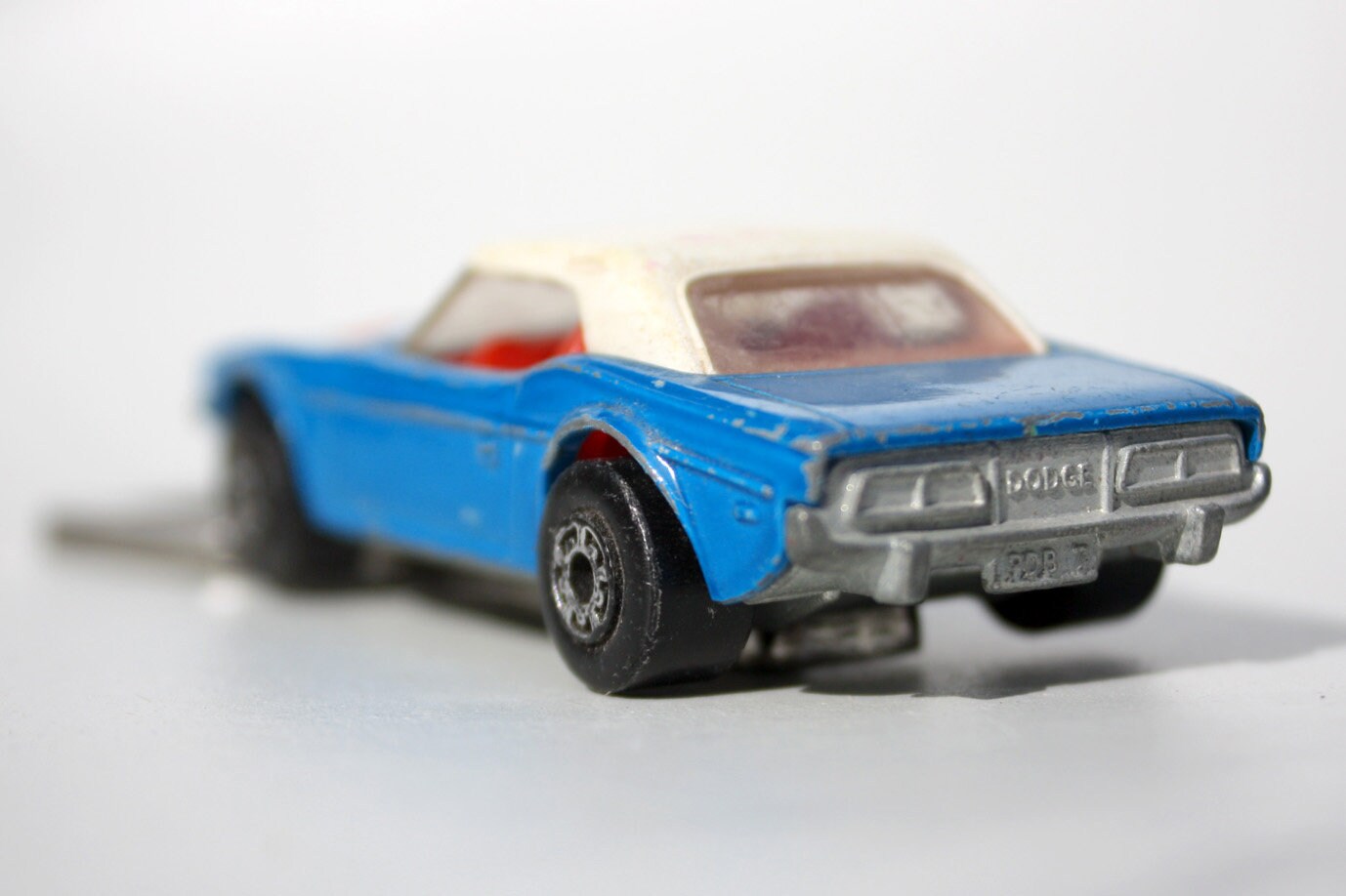 DODGE CHALLENGER bottle opener model car toy car from MATCHPLOPZ vintage retro gift birthday gift friend man car blue