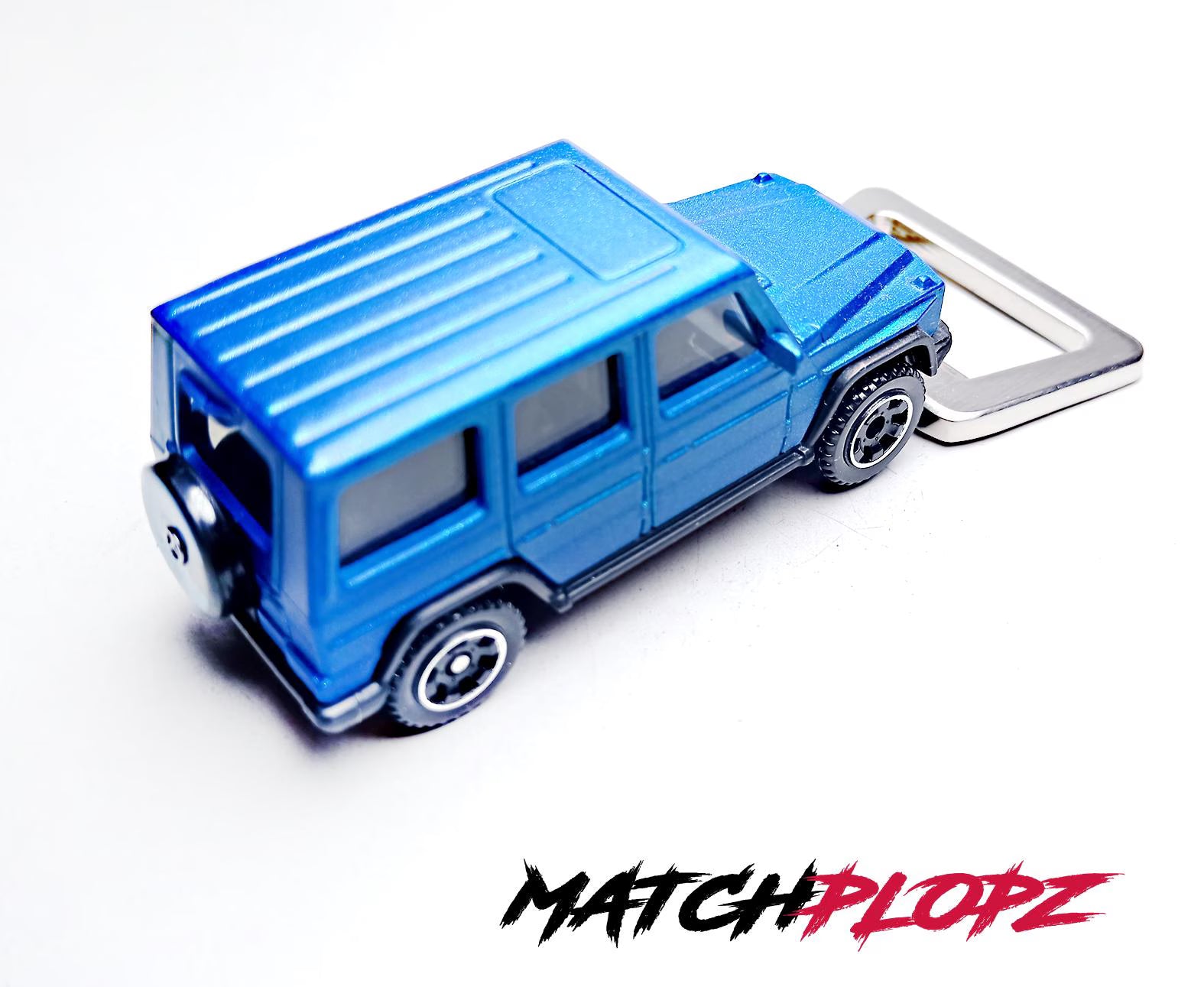 Mercedes Benz G-Class bottle opener model car toy car from MATCHPLOPZ car retro gift birthday gift friend man blue