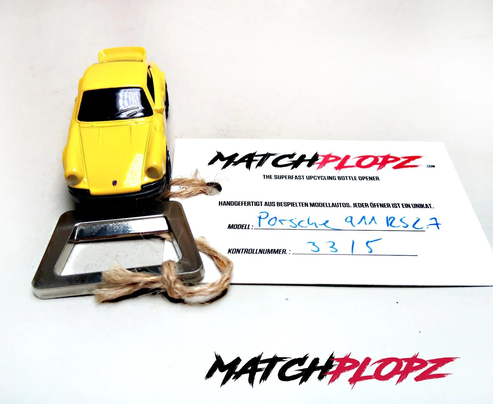Porsche 911 RS bottle opener