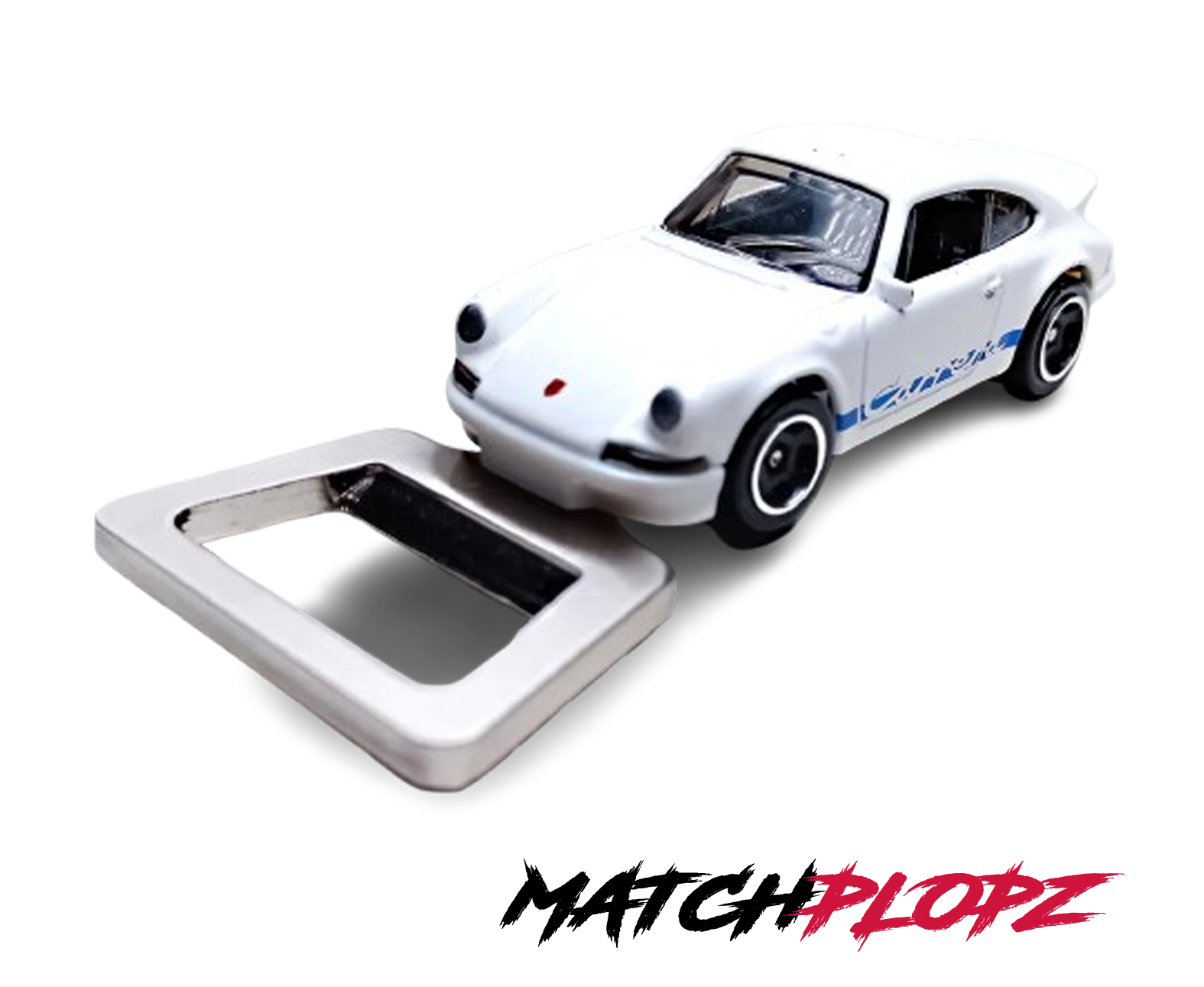 Porsche 911 Carrera bottle opener model car toy car from MATCHPLOPZ car retro gift birthday man friend car white