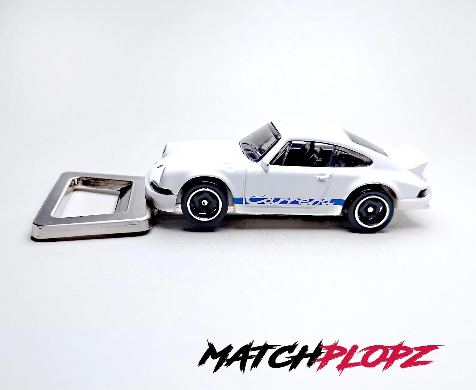 Porsche 911 Carrera bottle opener model car toy car from MATCHPLOPZ car retro gift birthday man friend car white